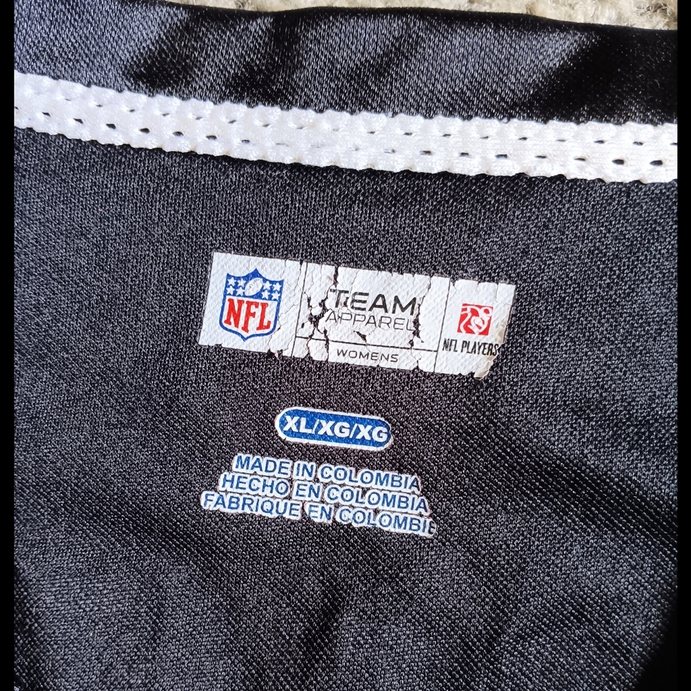 🖤🩷 Green Bay Packers Clay Matthews Jersey Team Apparel XL Black Pink NFL - Picture 9 of 10